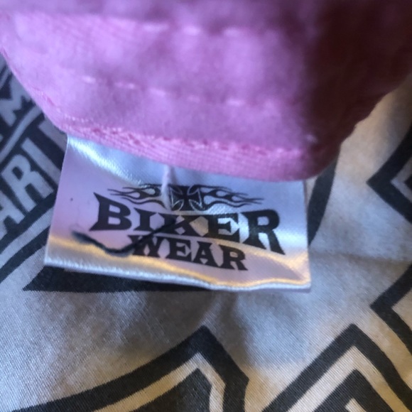 NWT Live to Ride biker visor pink with blue flames - Picture 8 of 9